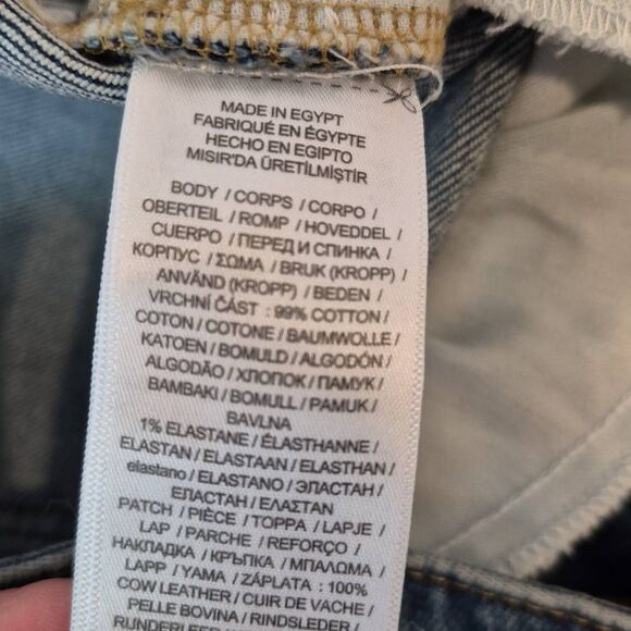 Lauren Ralph Lauren High Rise Straight Ankle Jeans Size 16 - Picture 5 of 8